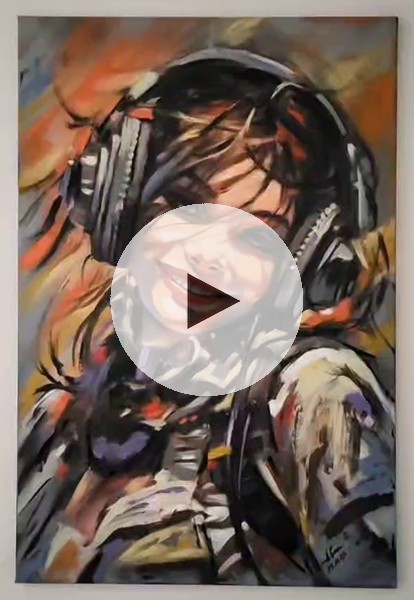 ArteDiAlina.com painting: Sweet song